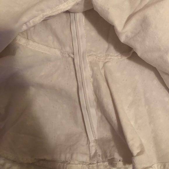 White Peplum Top - Picture 5 of 6